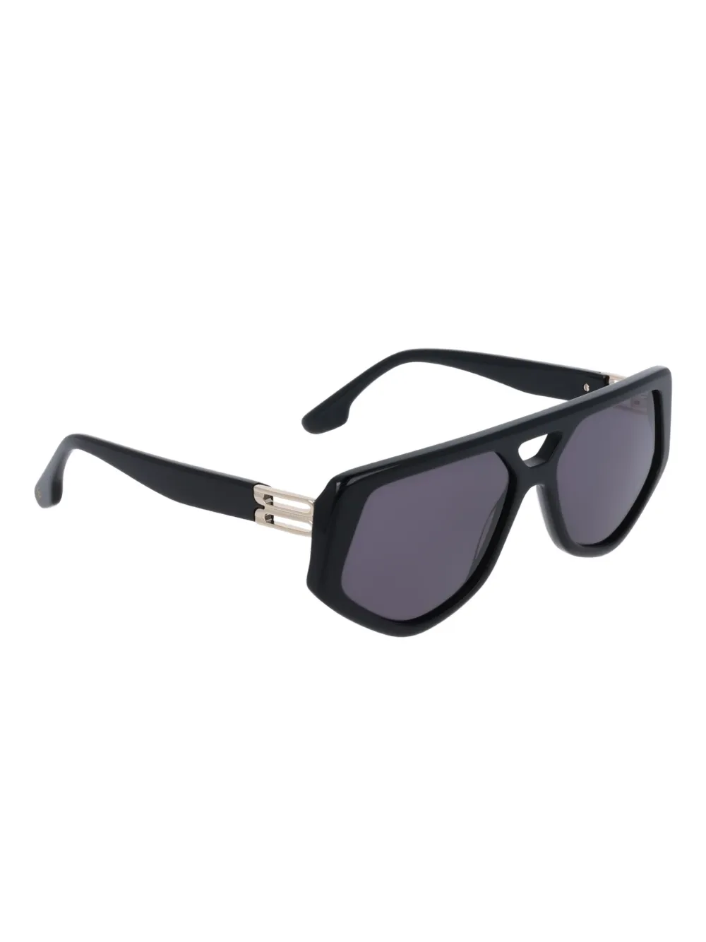 Victoria Beckham Eyewear Zonnebril met geometrisch montuur Zwart