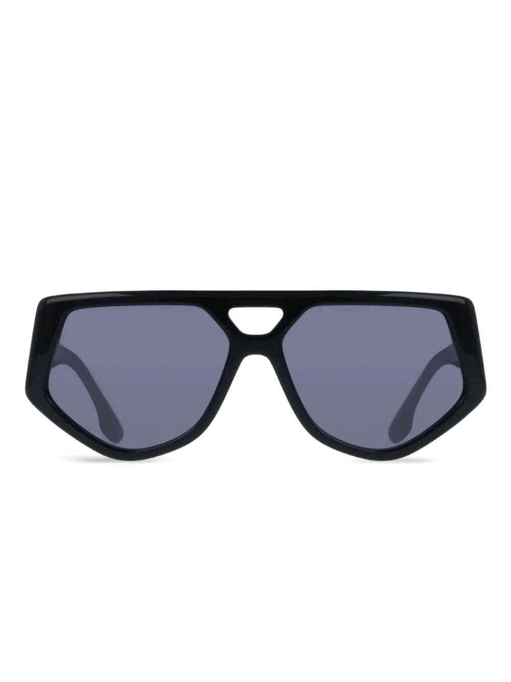 Victoria Beckham Eyewear Occhiali da sole geometrici - Nero