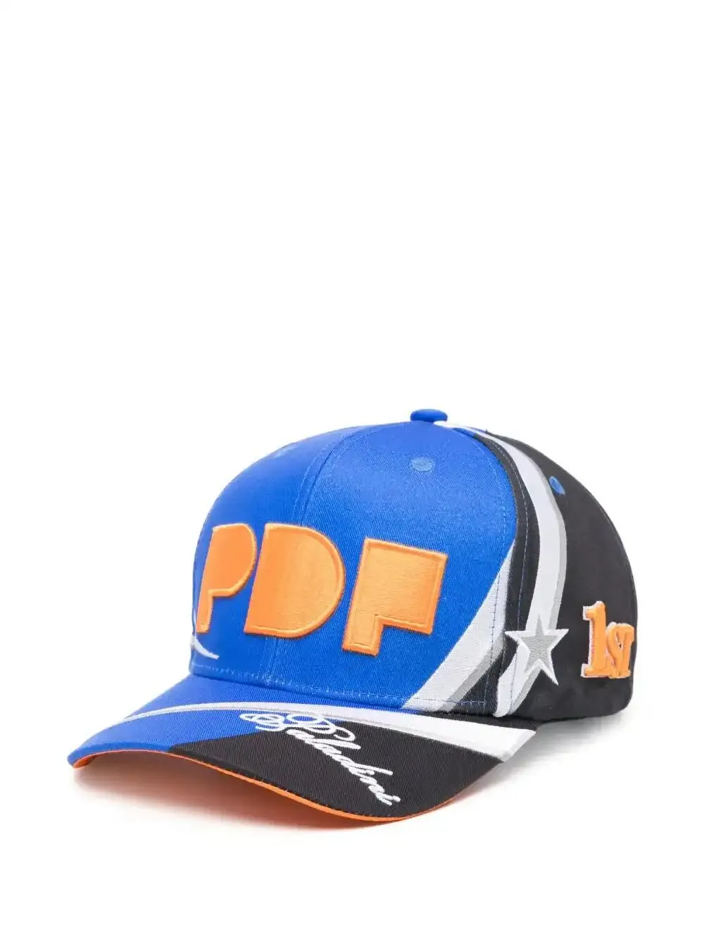logo-embroidered cap