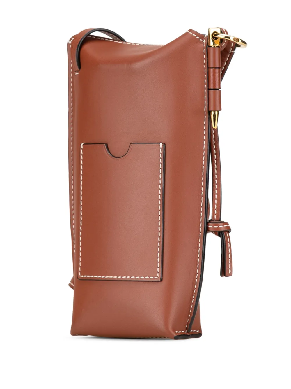 Loewe Pre-Owned 2020 Gate Pocket leren crossbodytas - Bruin