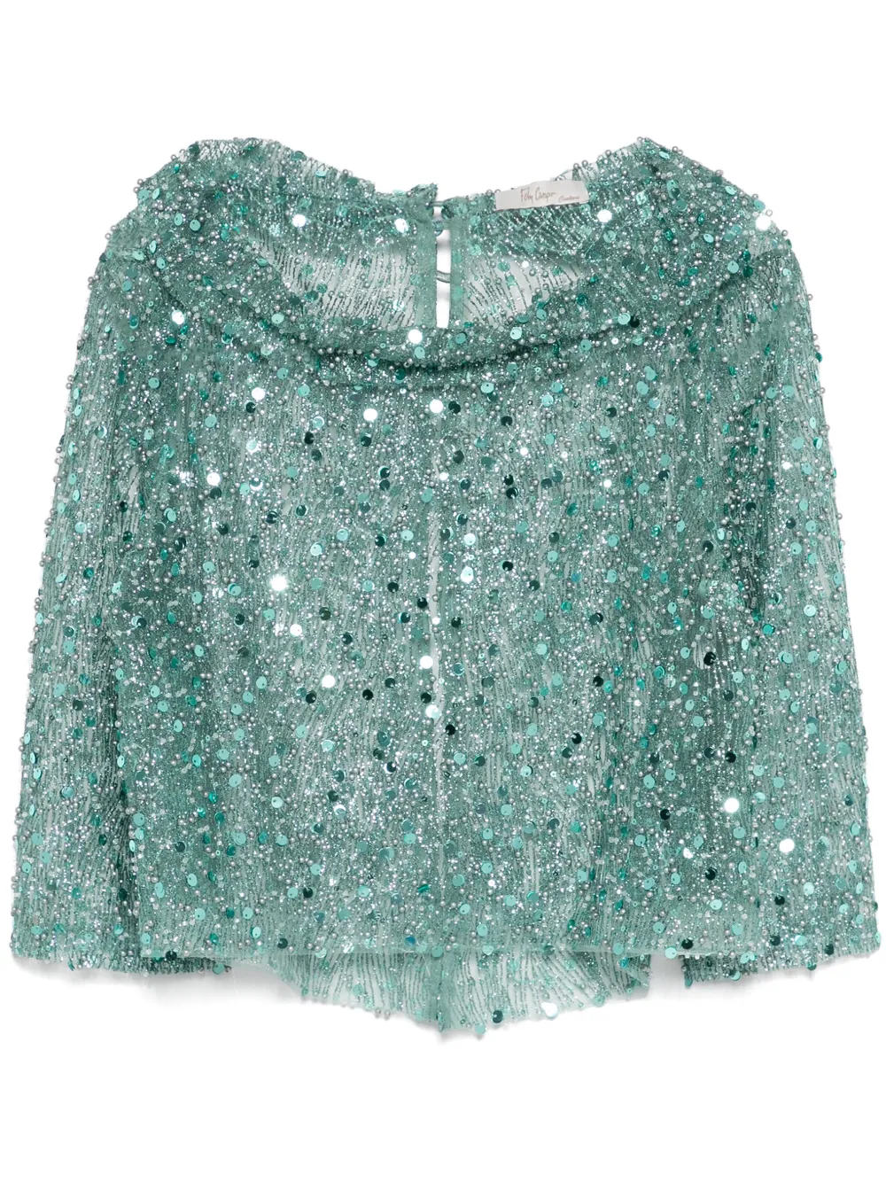 sequined top