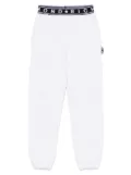 John Richmond Junior logo-waistband track pants - Grey