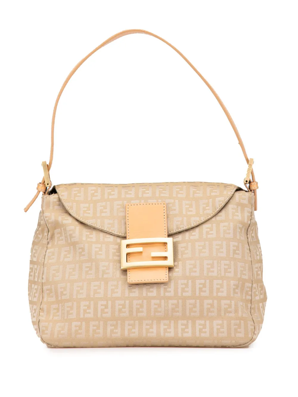 Fendi Pre-Owned sac porté épaule Double Flap (2000-2010) | marron | Image 1