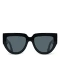 Victoria Beckham Eyewear geometric-frame sunglasses - Black