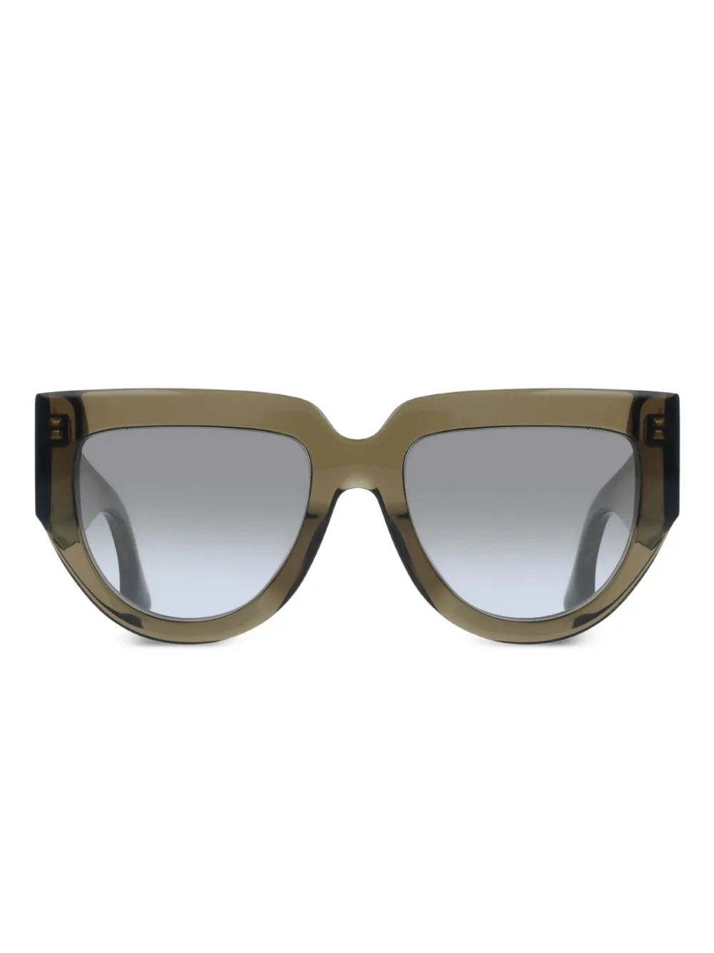Victoria Beckham Eyewear Occhiali da sole geometrici - Verde