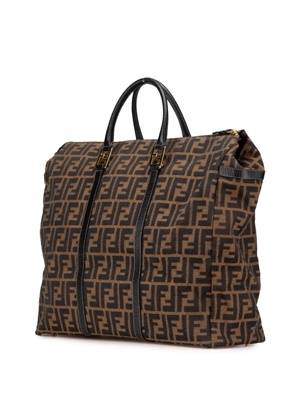 Fendi Pre-Owned 2010-2024 Zucca canvas boekentas - Bruin