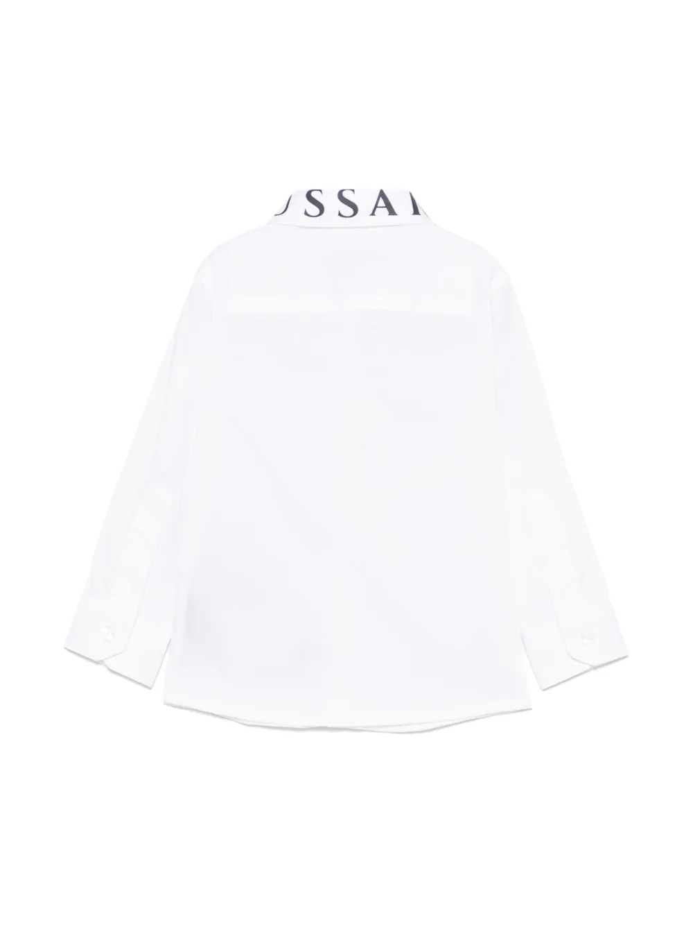 TRUSSARDI JUNIOR Shirt met logoprint Wit