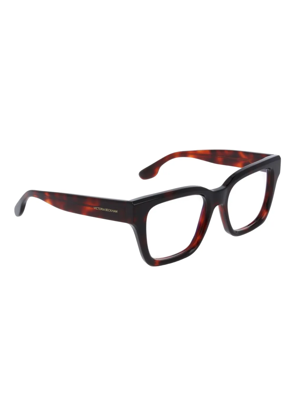 Victoria Beckham Eyewear Bril met vierkant montuur Bruin