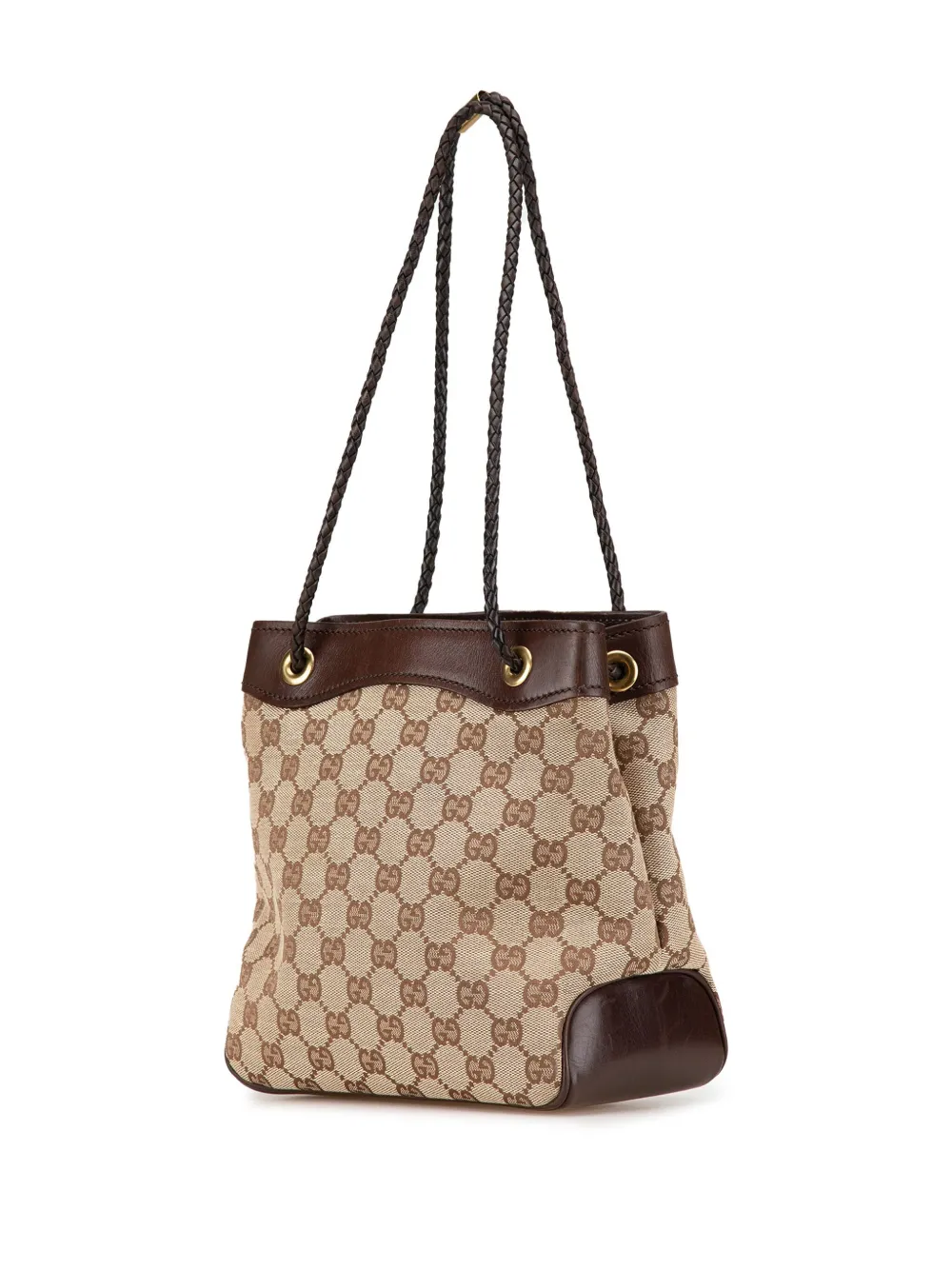 Gucci Pre-Owned 2000-2015 GG canvas Gifford shopper - Bruin