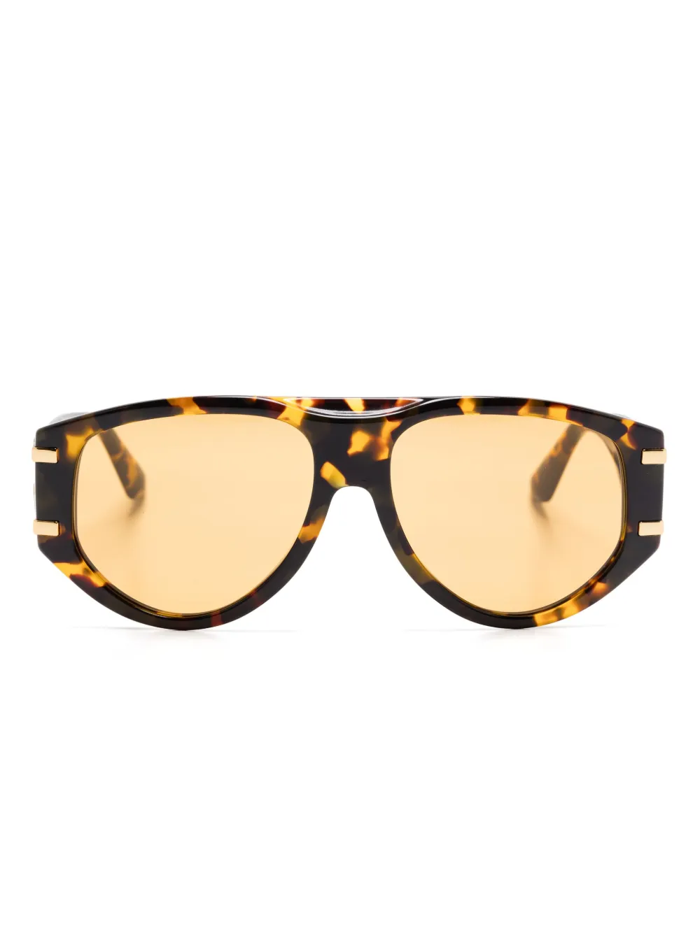 Dolce & Gabbana Eyewear Zonnebril met piloten montuur Bruin