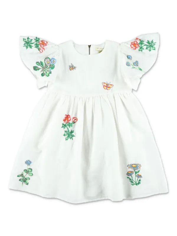 キッズワンピース・オールインワン Stella McCartney SS24 woven dress (TU1B92K_Z1594230) Girls Dresses | Dungarees & Casual Dresses | Stella