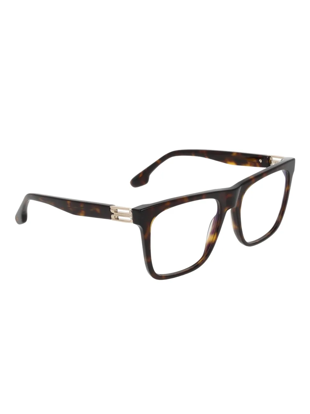 Victoria Beckham Eyewear Bril met vierkant montuur Bruin