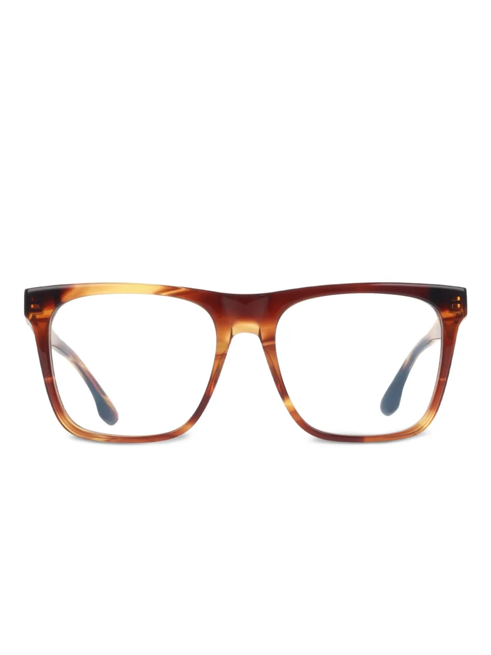 Victoria Beckham Eyewear Occhiali a righe - Marrone