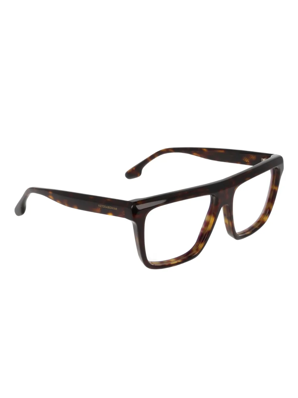 Victoria Beckham Eyewear Bril met vierkant montuur Bruin