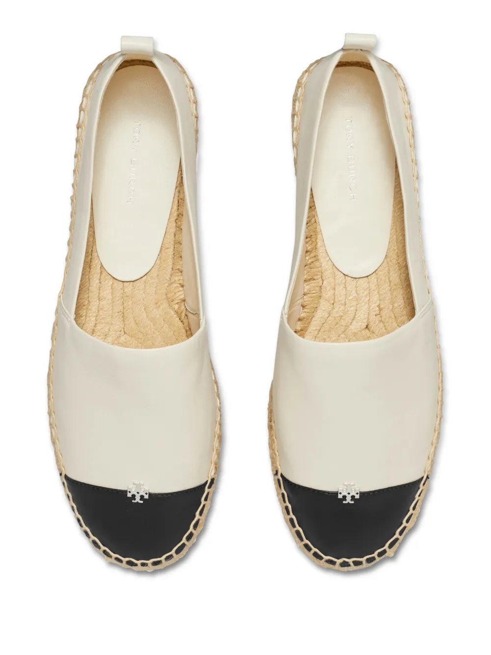 Tory Burch leather espadrilles Neutrals