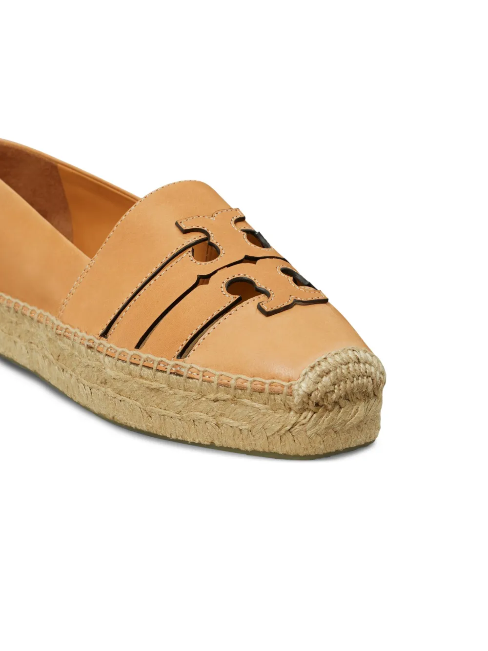 Tory Burch leather espadrilles Neutrals