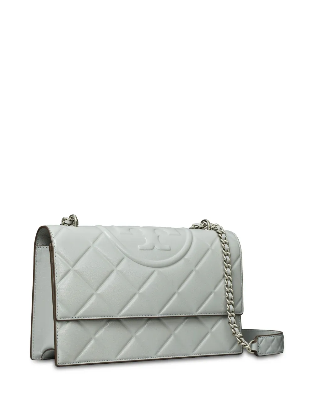 Tory Burch Fleming verstelbare schoudertas Grijs