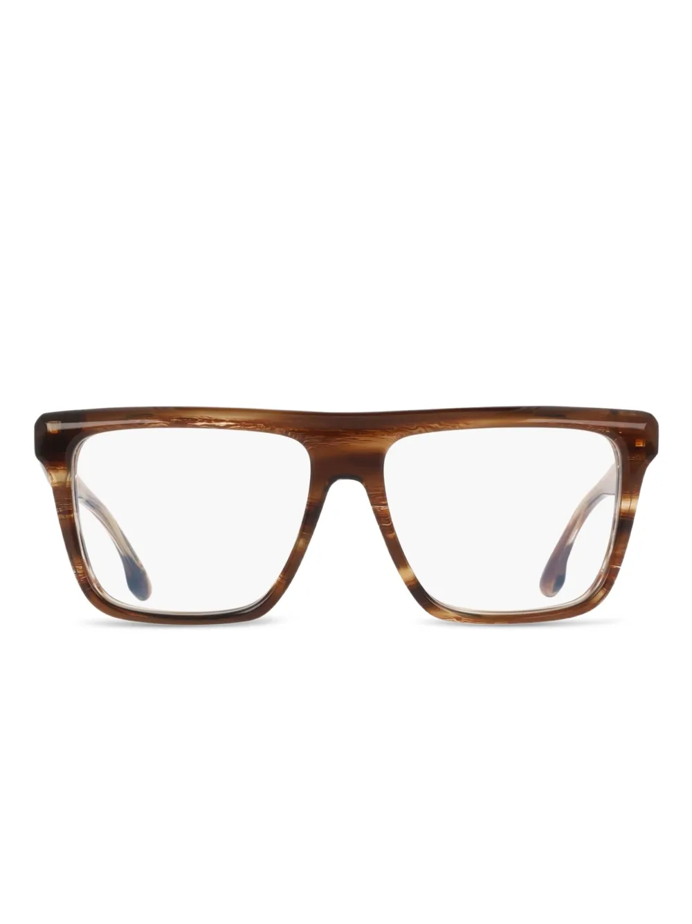 Victoria Beckham Eyewear Occhiali rettangolari - Marrone