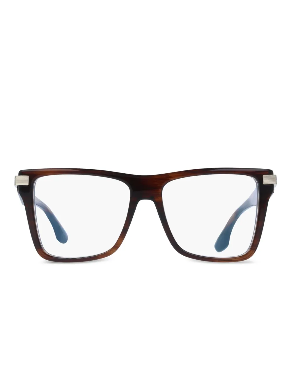 Victoria Beckham square-frame glasses - ブラウン Victoria Beckham square-frame glasses - ブラウン