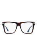 Victoria Beckham square-frame glasses - Brown
