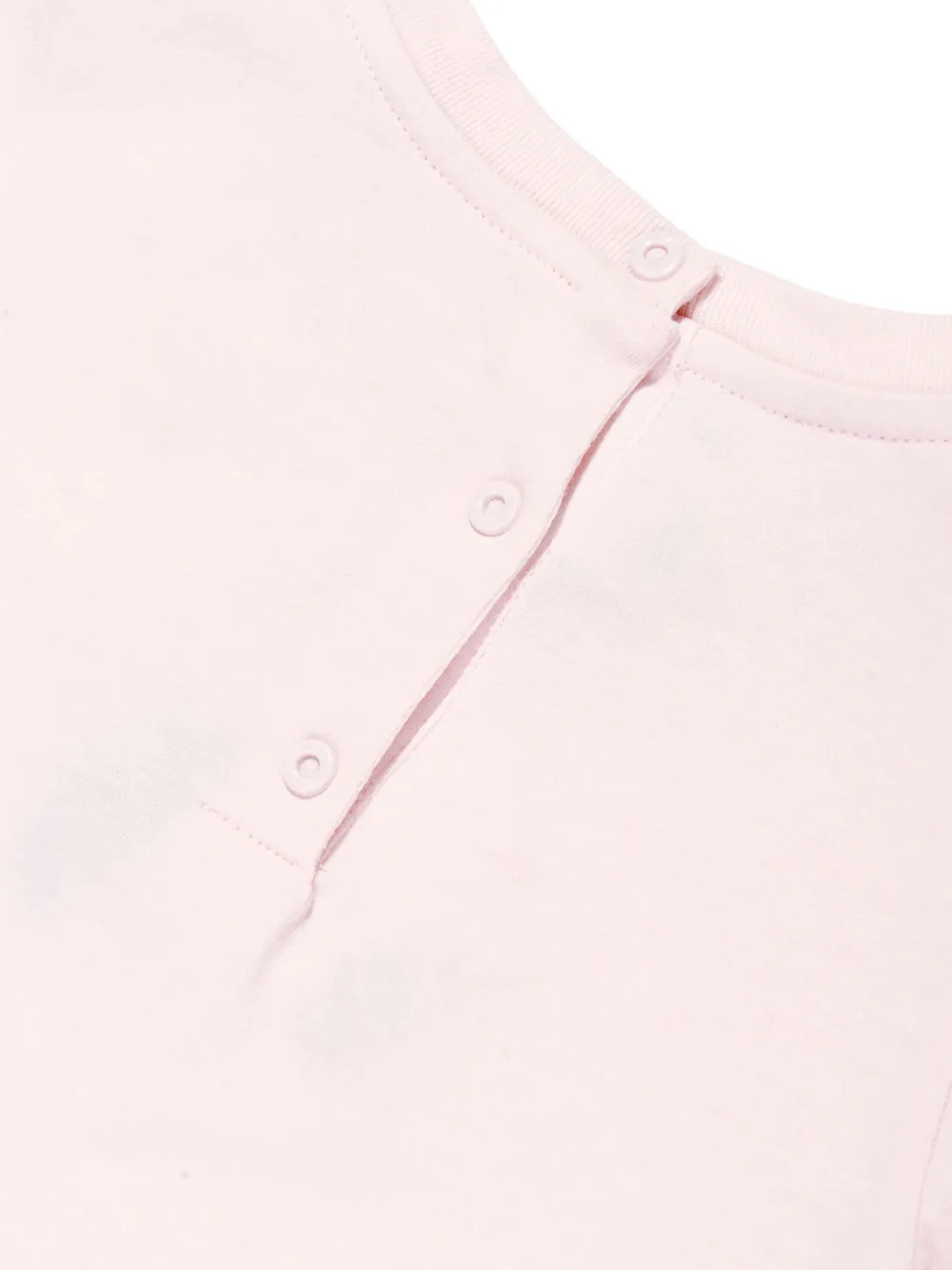 Fendi Kids Shirt met geborduurd patroon Roze