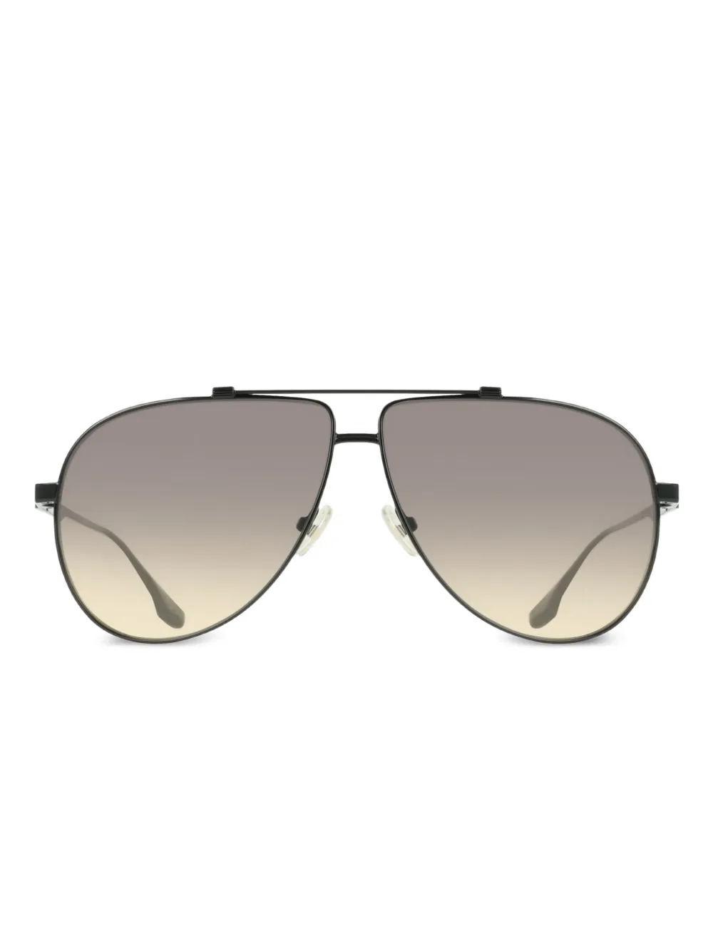 Victoria Beckham Eyewear Occhiali da sole con montatura stile pilota - Nero