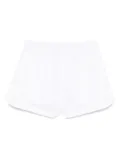 Lacoste poplin track shorts - White