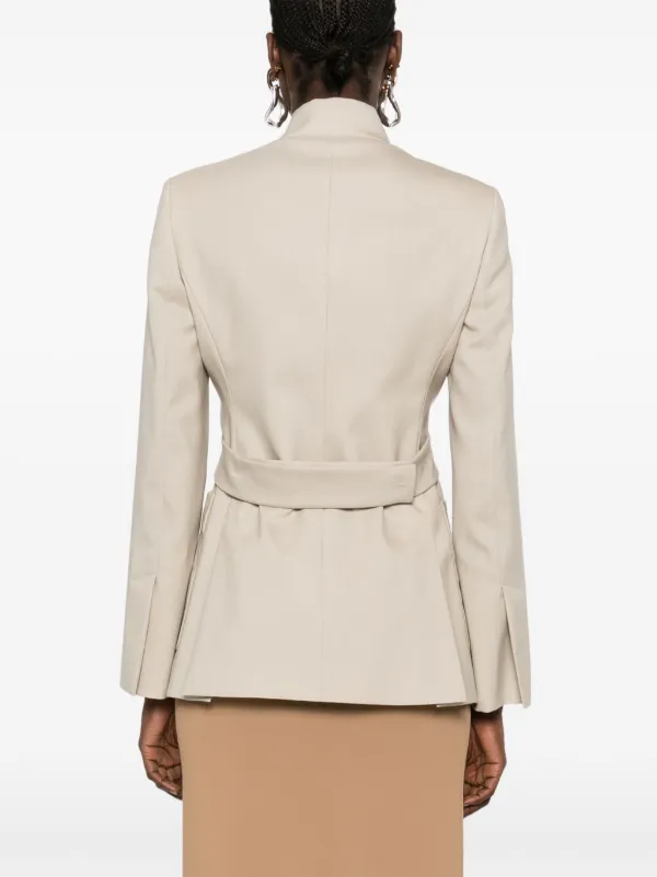 Max Mara マックスマーラ 'Nereo' blazer ブレザー ベージュ Max Mara Nereo Blazer | Neutrals | FARFETCH JO