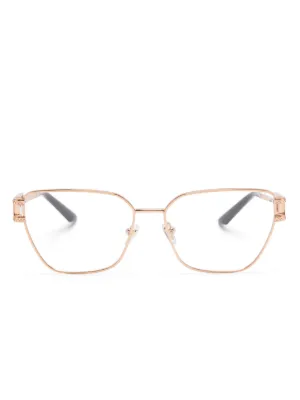 JIMMY CHOO　オーバーサイズ　眼鏡 Jimmy Choo Eyewear オーバーサイズ 眼鏡フレーム | ピンク | FARFETCH JP