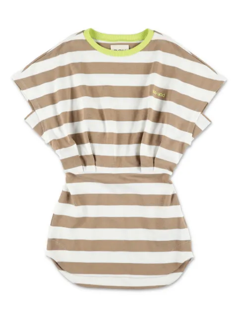 Douuod Kids striped T-shirt dress