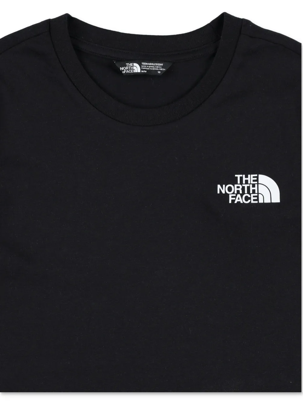 The North Face Kids T-shirt met geborduurd logo Zwart