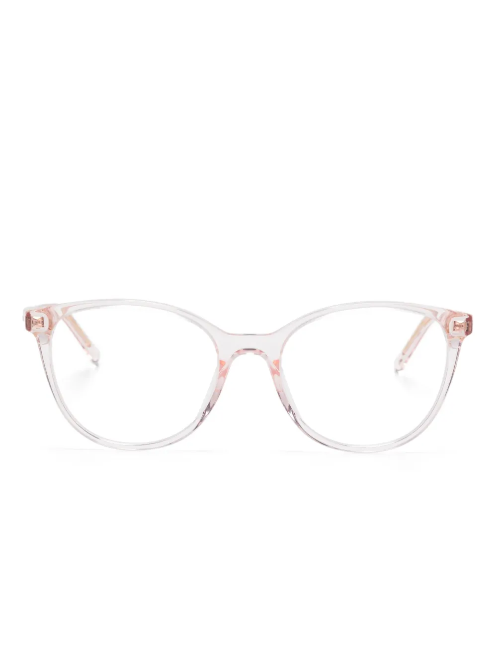Dolce & Gabbana Eyewear バタフライ眼鏡フレーム - ピンク Dolce & Gabbana Eyewear バタフライ眼鏡フレーム - ピンク