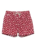 MC2 Saint Barth Lighting Micro Fantasy swim shorts - Red