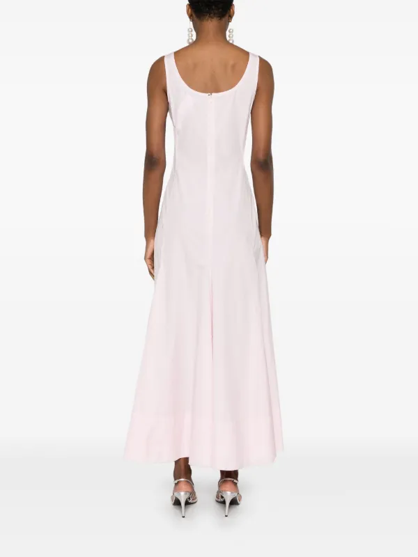 【送料&関税込】SportMax Galante Sleeveless Maxi Dress Sportmax Galante Maxi Dress | Pink | FARFETCH CA