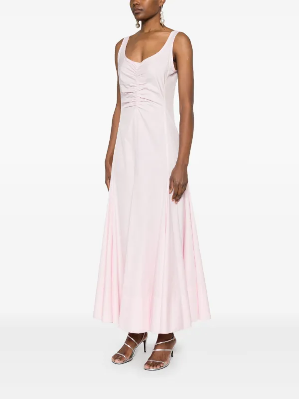 Sportmax Galante Maxi Dress | Pink | FARFETCH JO