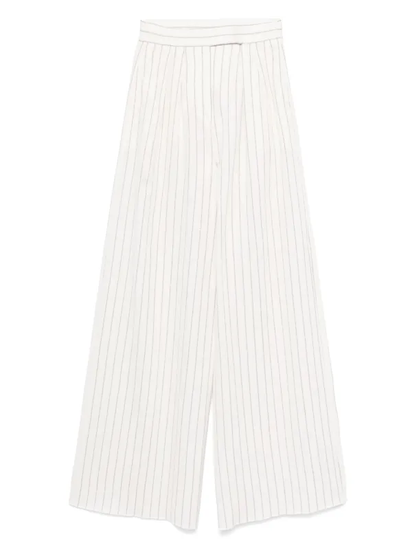 パンツ MAX MARA 'Clarion' pants White Max Mara Clarion パンツ | ホワイト | FARFETCH JP