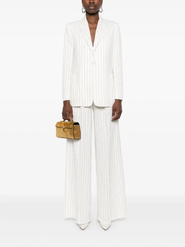Max Mara  'Clarion' パンツ Max Mara Clarion パンツ | ホワイト | FARFETCH JP