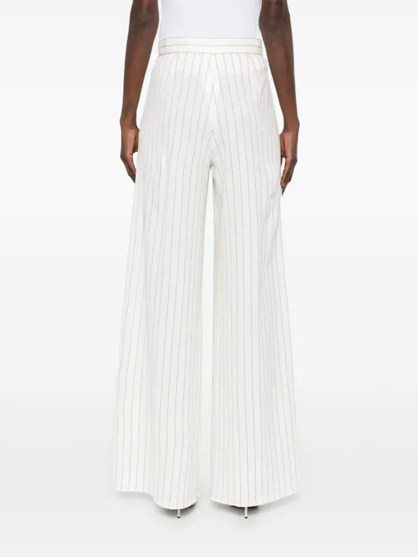 Max Mara  'Clarion' パンツ Max Mara Clarion パンツ | ホワイト | FARFETCH JP