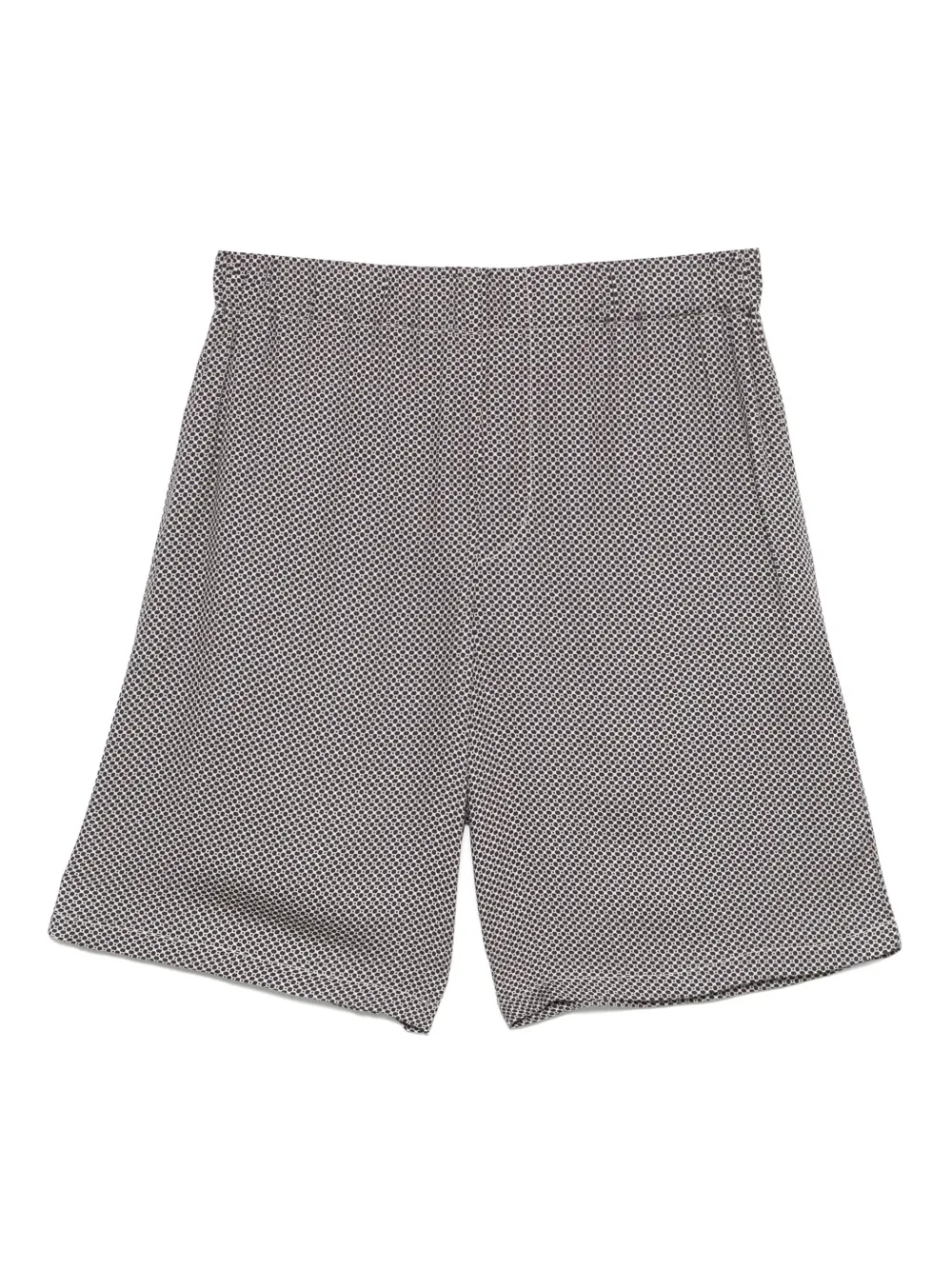 A Paper Kid geometric-pattern shorts | Black | Image 1