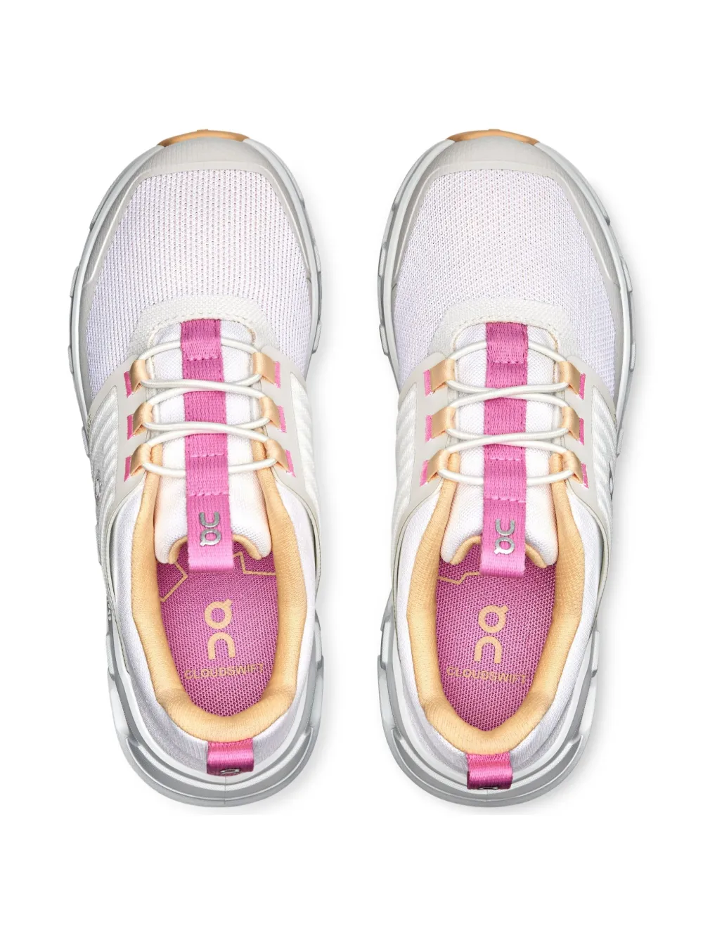on running kids Sneakers met logo Wit