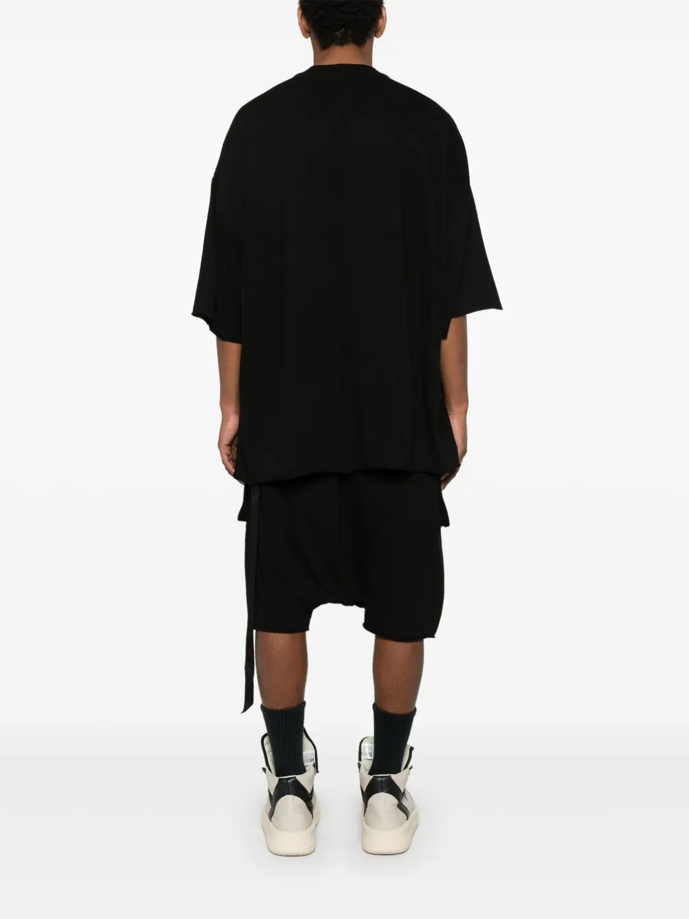 Rick Owens DRKSHDW Tommy T-shirt Zwart