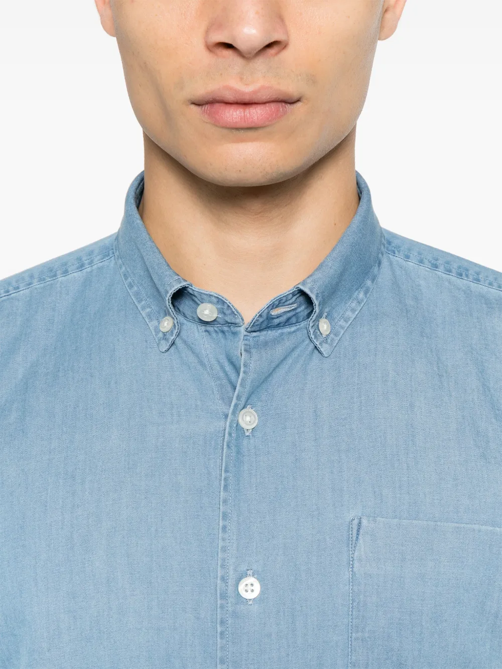 Woolrich Katoenen overhemd Blauw