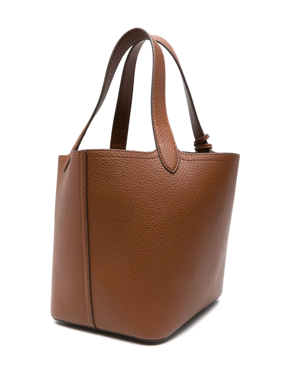 ELISABETTA FRANCHI SMALL LOGO-CHARM TOTE BAG 