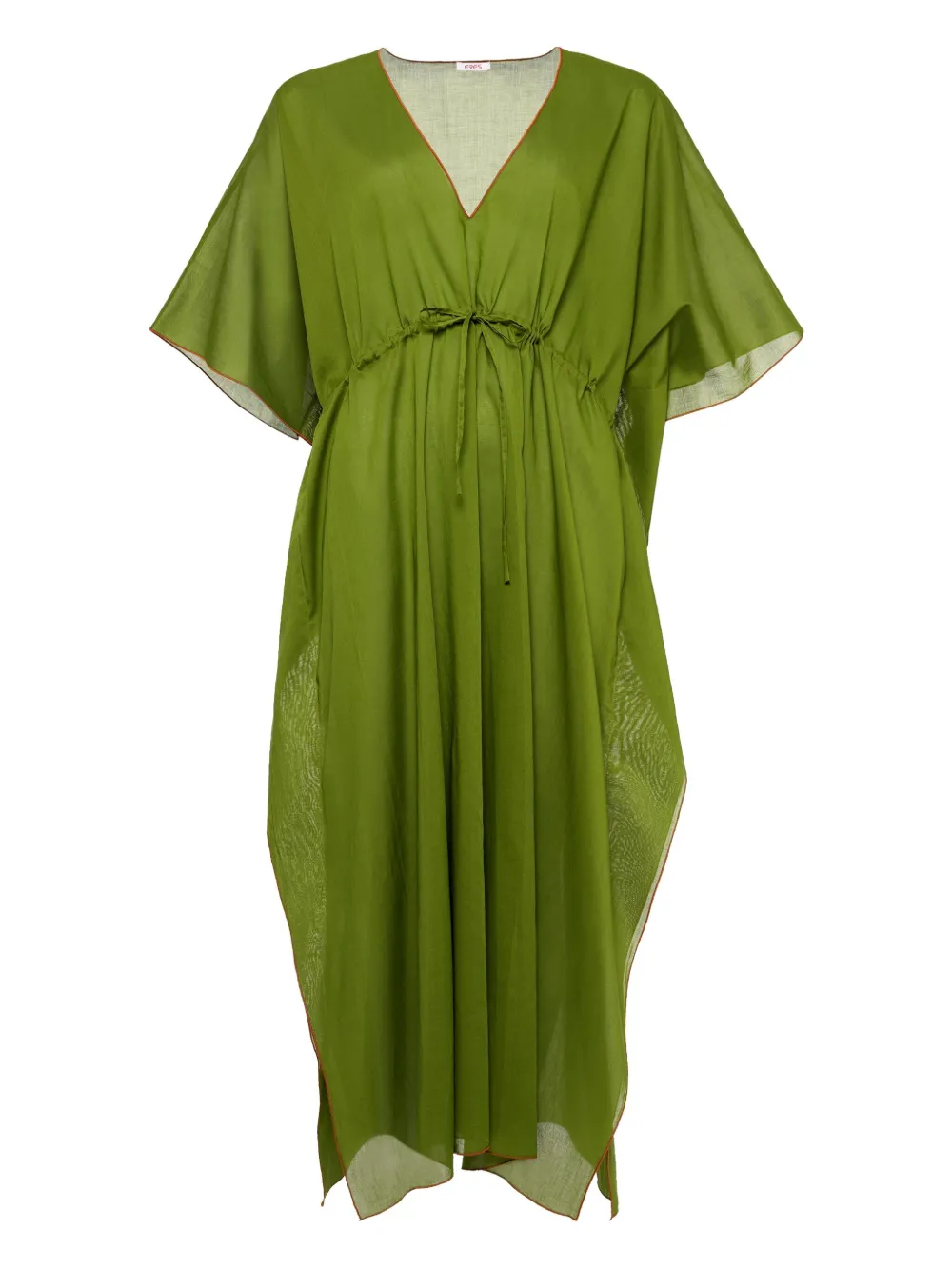 ERES Maxi-jurk met trekkoord Groen