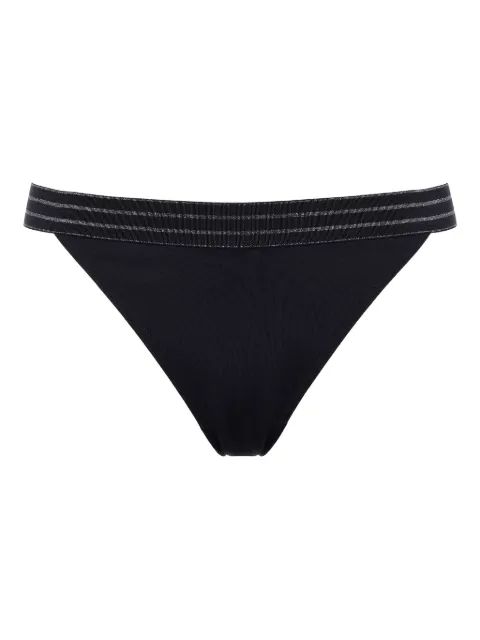 ERES Rayonnant striped-waistband bikini bottoms