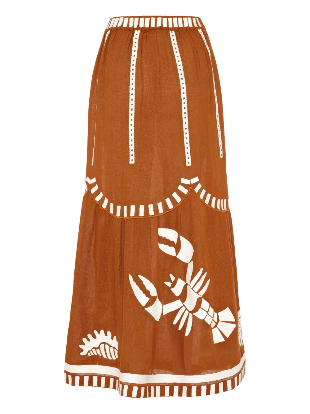 Shop Eres Starfish Maxi Skirt