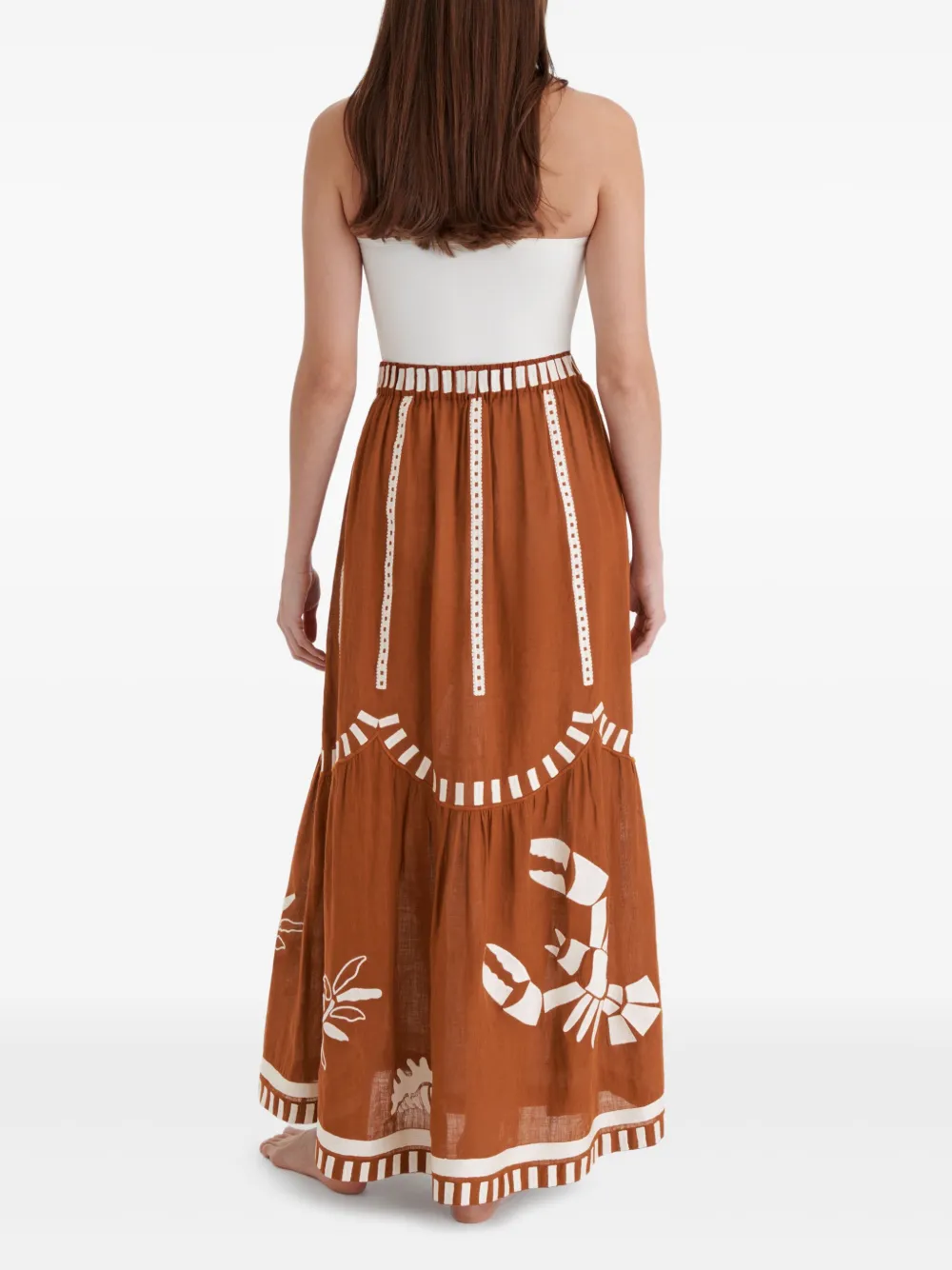Shop Eres Starfish Maxi Skirt