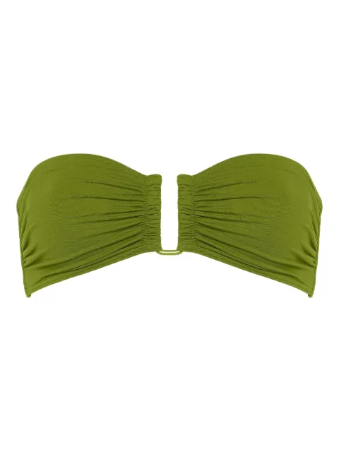 ERES Show ruched bandeau bikini top