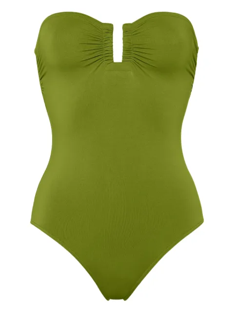 ERES Cassiopée strapless ruched swimsuit