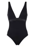 ERES Sillage plunge-neck swimsuit - Black